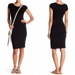 Velvet Torch Cap Sleeve Bodycon Dress Size XS